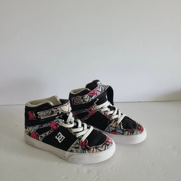 DC pure high top ev print sneakers size 13 - Picture 1 of 6